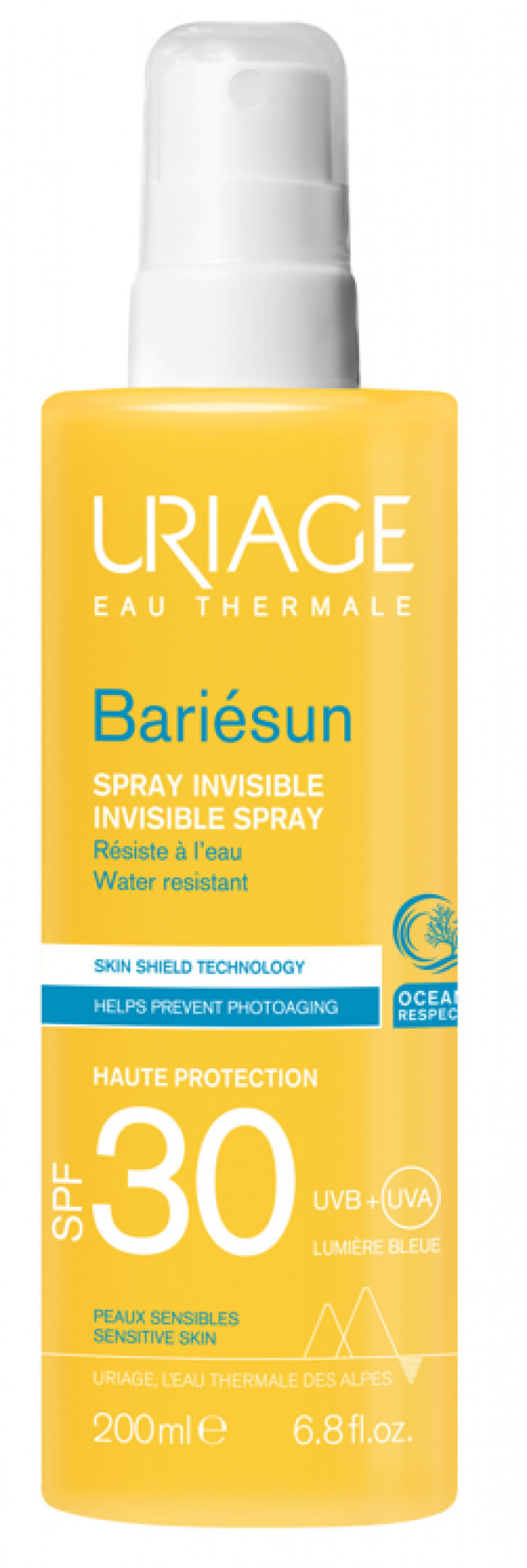 Uriage Protetor Solar Bariésun Spray Invisível SPF30  200Ml
