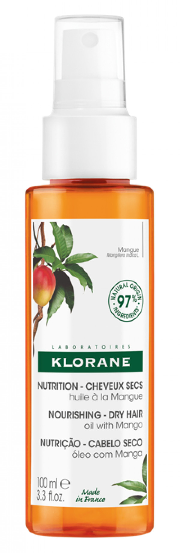 Klorane Capilar Óleo de Manga 100Ml