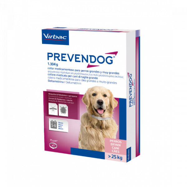 Prevendog Coleira Medicamt Cao 25Kg+ 70Cm