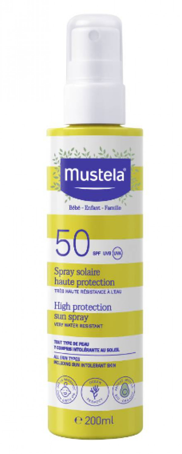 Mustela Bebé Protetor Solar Spray SPF50 200ml
