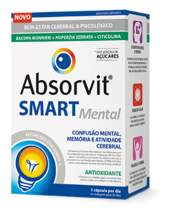 Absorvit Smart Mental  x30 Cápsulas
