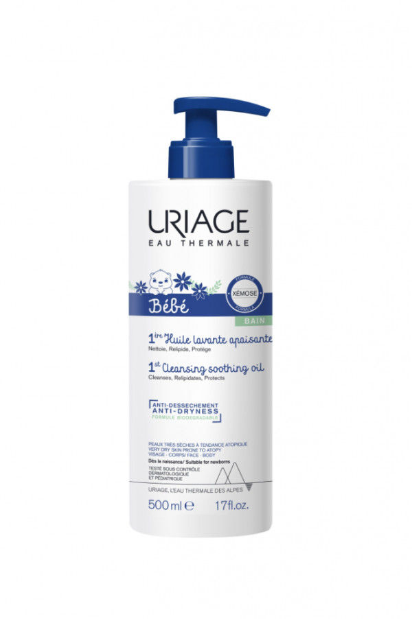 Uriage Bebé 1º Óleo Lavante Suavizante 500Ml