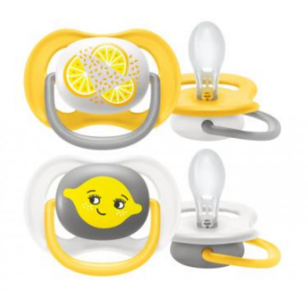 Philips Avent Ultra Air Chupeta Silicone 6-18M X2