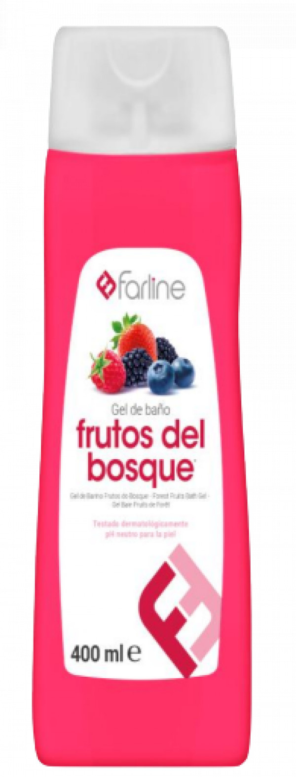 Farline Gel Banho Frutos Bosque 400Ml