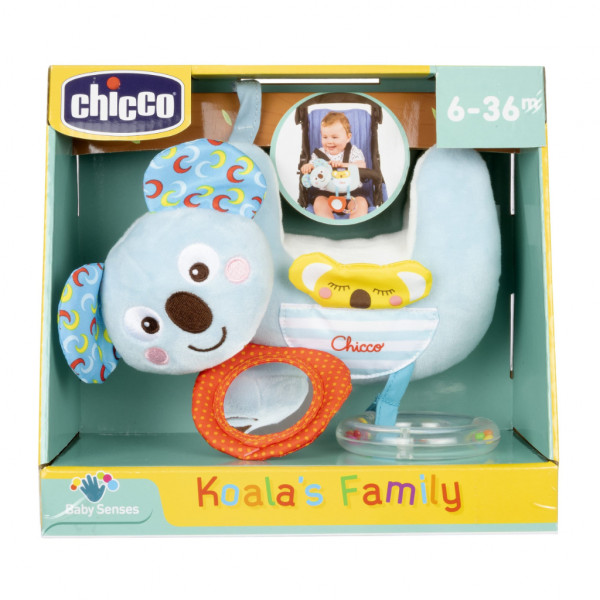 Chicoo Brinquedo Baby Senses Família Koala