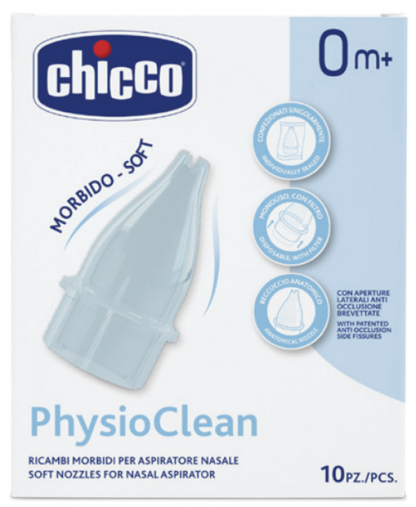 Chicco Recargas Para Aspirador Nasal Physioclean x10uni