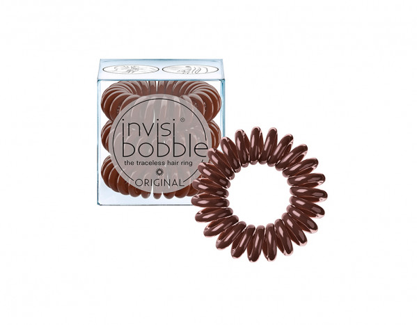 Invisibobble Elástico Cabelo ORIGINAL Pretzel Brown (castanho) x3