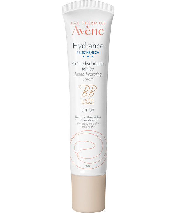 Avène Hydrance BB - Rico Creme Hidratante Com Cor Pele Sensível Desidratada SPF 30 40Ml