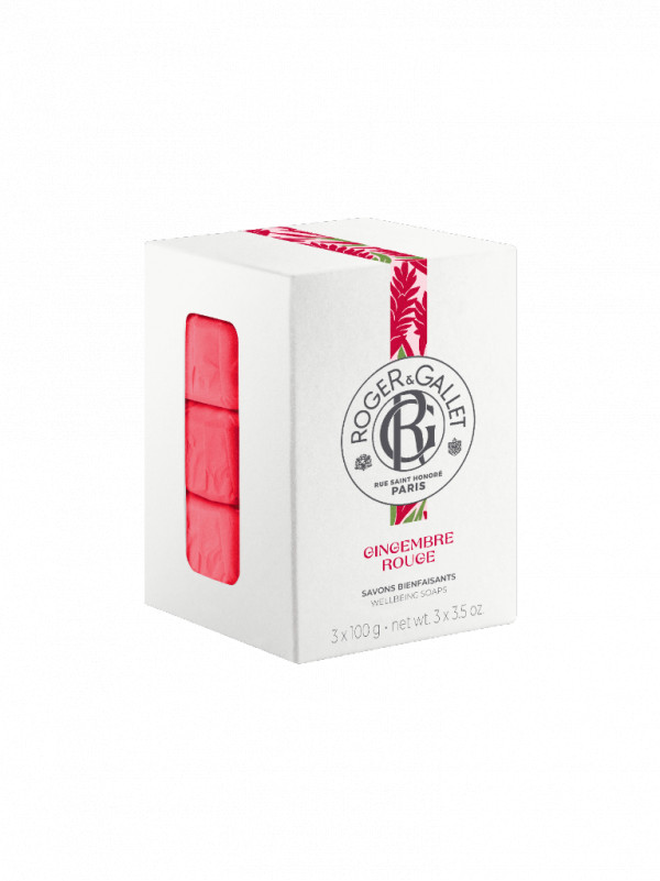 Roger&Gallet Sabonete Gingembre Rouge  100G X3