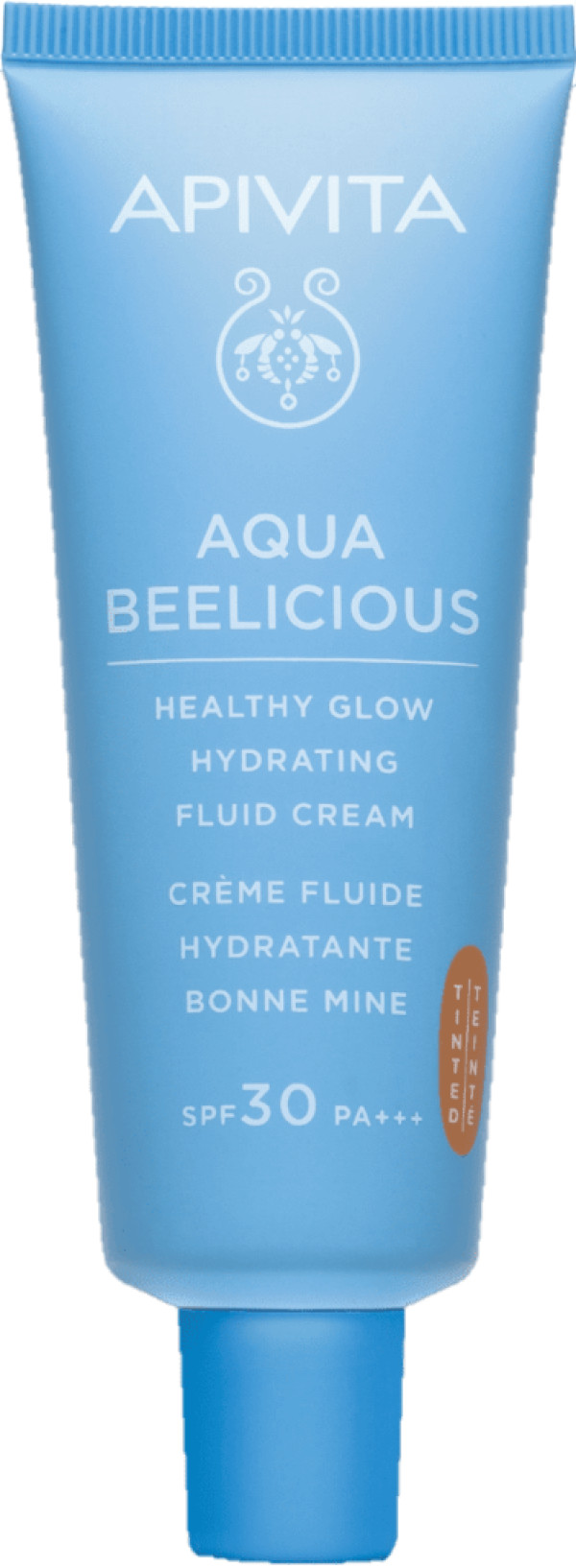 Apivita Aqua Bee Creme Fluido De Hidratação Com Cor Spf30 40Ml