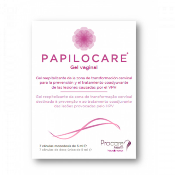 Papilocare Gel Vaginal Cânula 5Mlx7