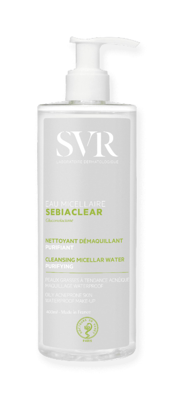 SVR Sebiaclear Água Micelar Pele Oleosa 400Ml