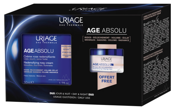 Uriage Age Absolu Creme 50ml + Oferta Age Absolu Máscara Noite 15ml