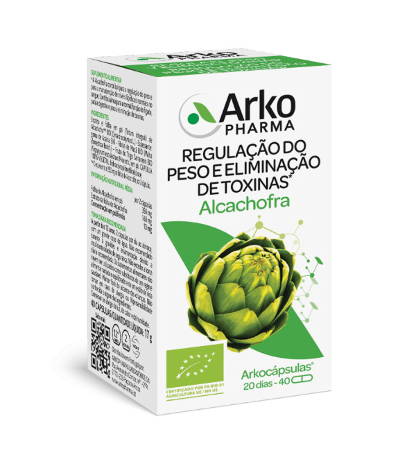 Arkopharma Alcachofra BIO X40 Cápsulas