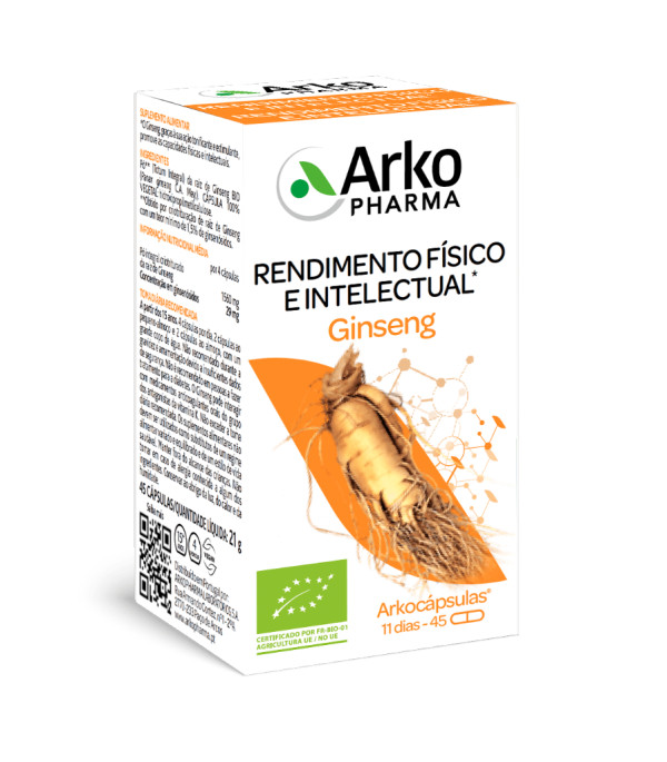 Arkocápsulas Ginseng BIO 45 Cápsulas