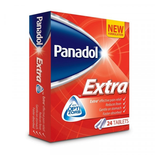 Panadol Extra 500 mg + 65 mg  x24 Comprimidos