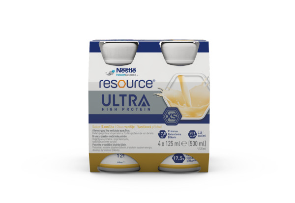 Resource Ultra Solução Oral de Baunilha 4x125ml