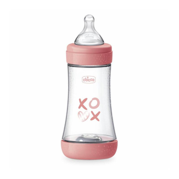 Chicco Biberão Perfect5 Rosa +2M 240Ml