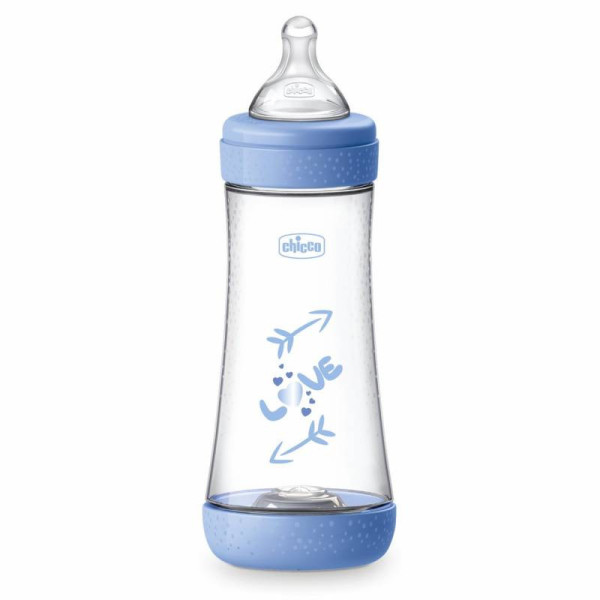 Chicco Biberão Perfect5 Azul +4M 300Ml